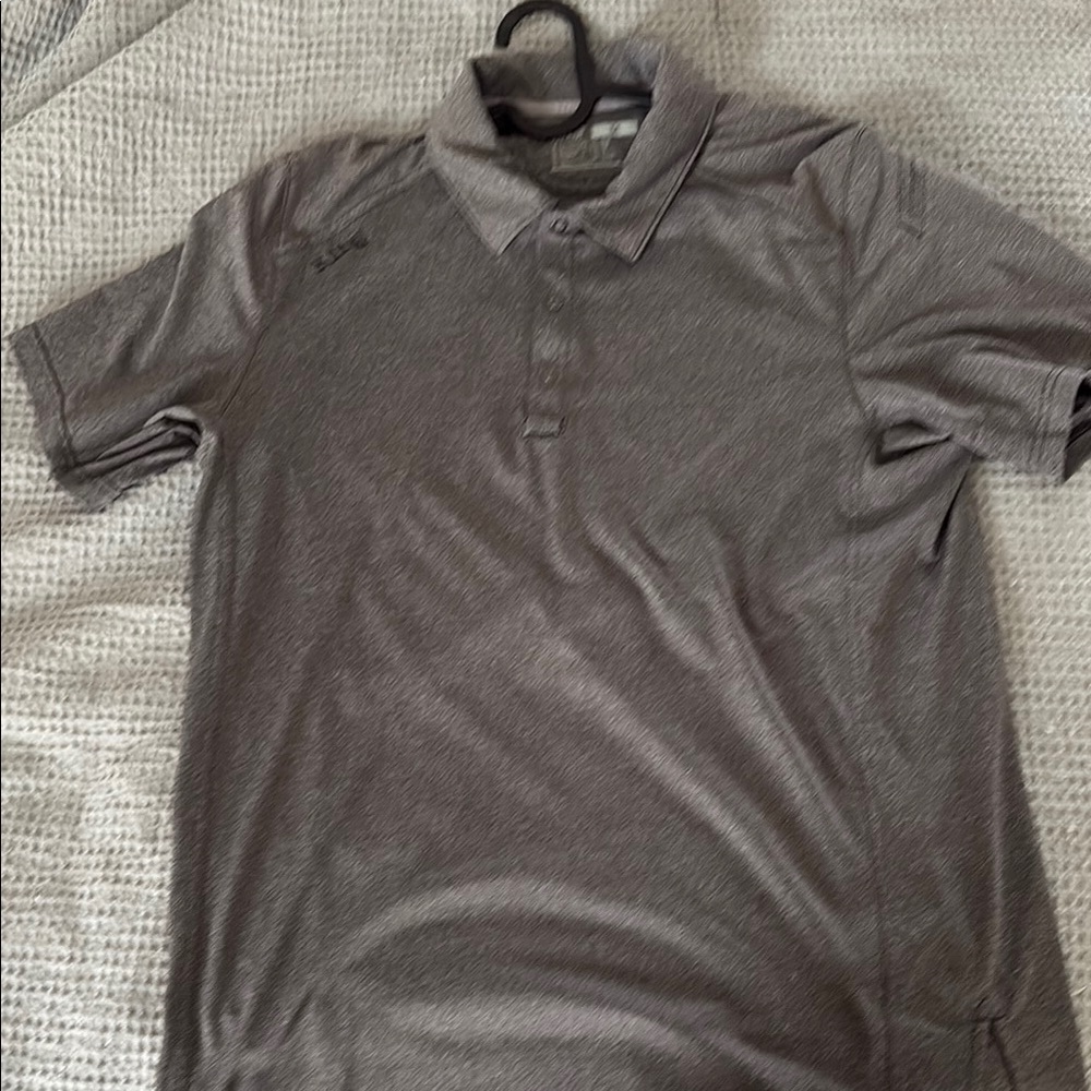 Men's Gray Polo Shirt
